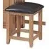 Appleby Oak Dressing Table Stool - Satin Wax