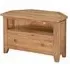 Appleby Petite Corner TV Unit with Storage - Oak