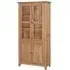 Appleby Petite Display Cabinet with Glass Doors - Oak
