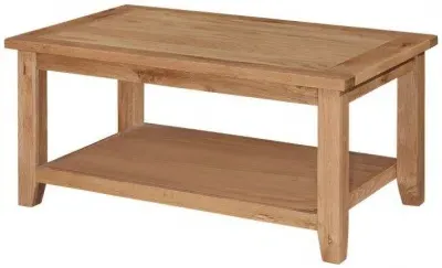Appleby Petite Oak Coffee Table with Storage - Oak