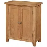 Appleby Petite Oak Compact Sideboard with 2 Doors - Oak