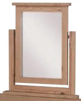 Appleby Petite Single Dressing Mirror - Oak image