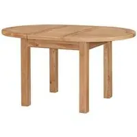 Appleby Round Dining Table Extendable - Oak