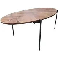 Juan 8-Seater Oval Dining Table - Sheesham Wood
