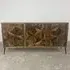 Juan Butterfly Parquet 3 Door Large Sideboard - Sheesham Wood