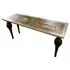 Juan Parquet Console Table with Pot Legs - Mango Wood