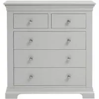 Paisley 2+3 Drawer Chest - Grey