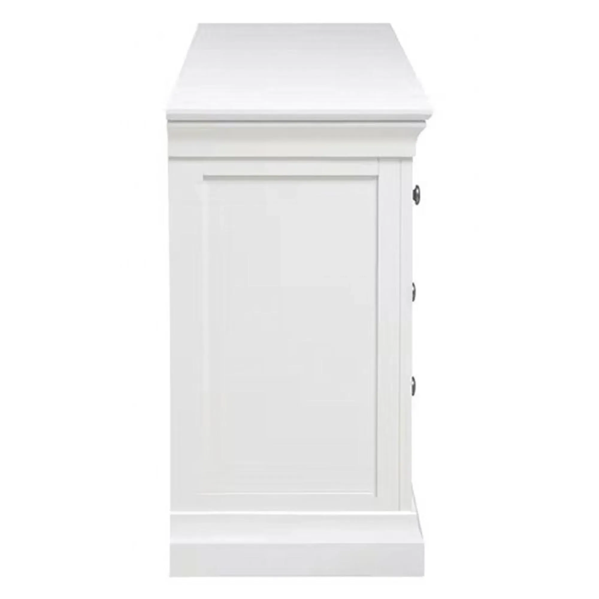 Paisley 2+3 Drawer Chest - White