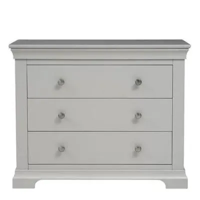Paisley 3 Drawer Chest - Grey image