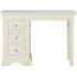 Paisley 3 Drawer Dressing Table - Cream