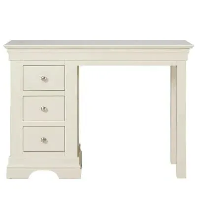 Paisley 3 Drawer Dressing Table - Cream image