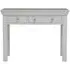 Paisley 3 Drawer Dressing Table - Grey