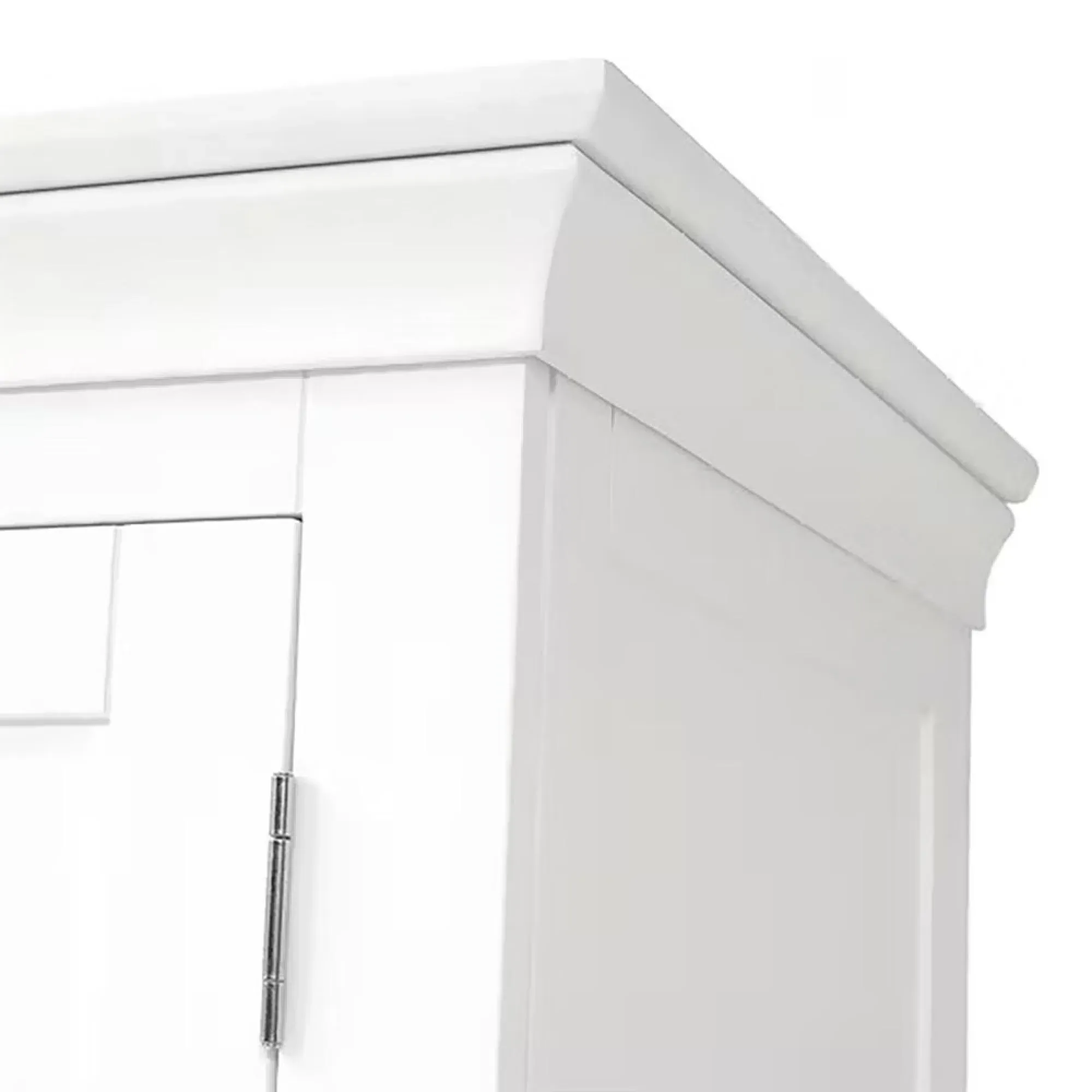 Paisley 3+4 Drawer Wide Chest - White