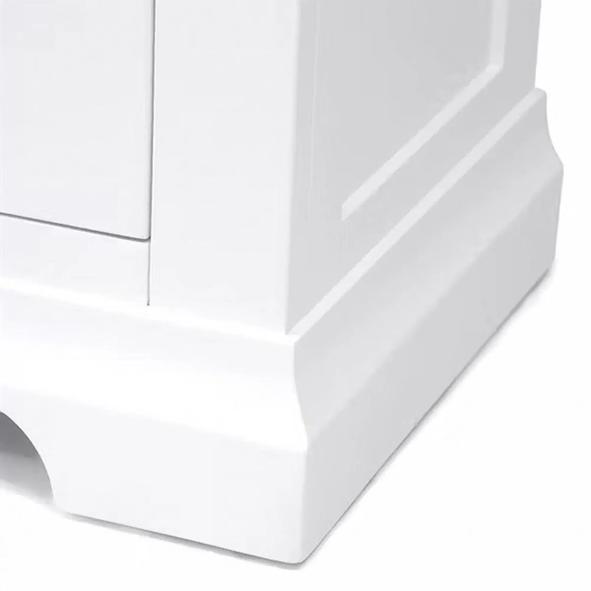 Paisley 3+4 Drawer Wide Chest - White