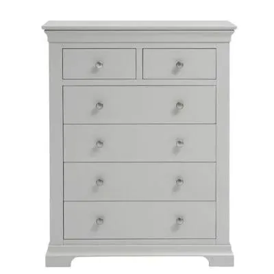 Paisley 6-Drawer Chest - Grey image