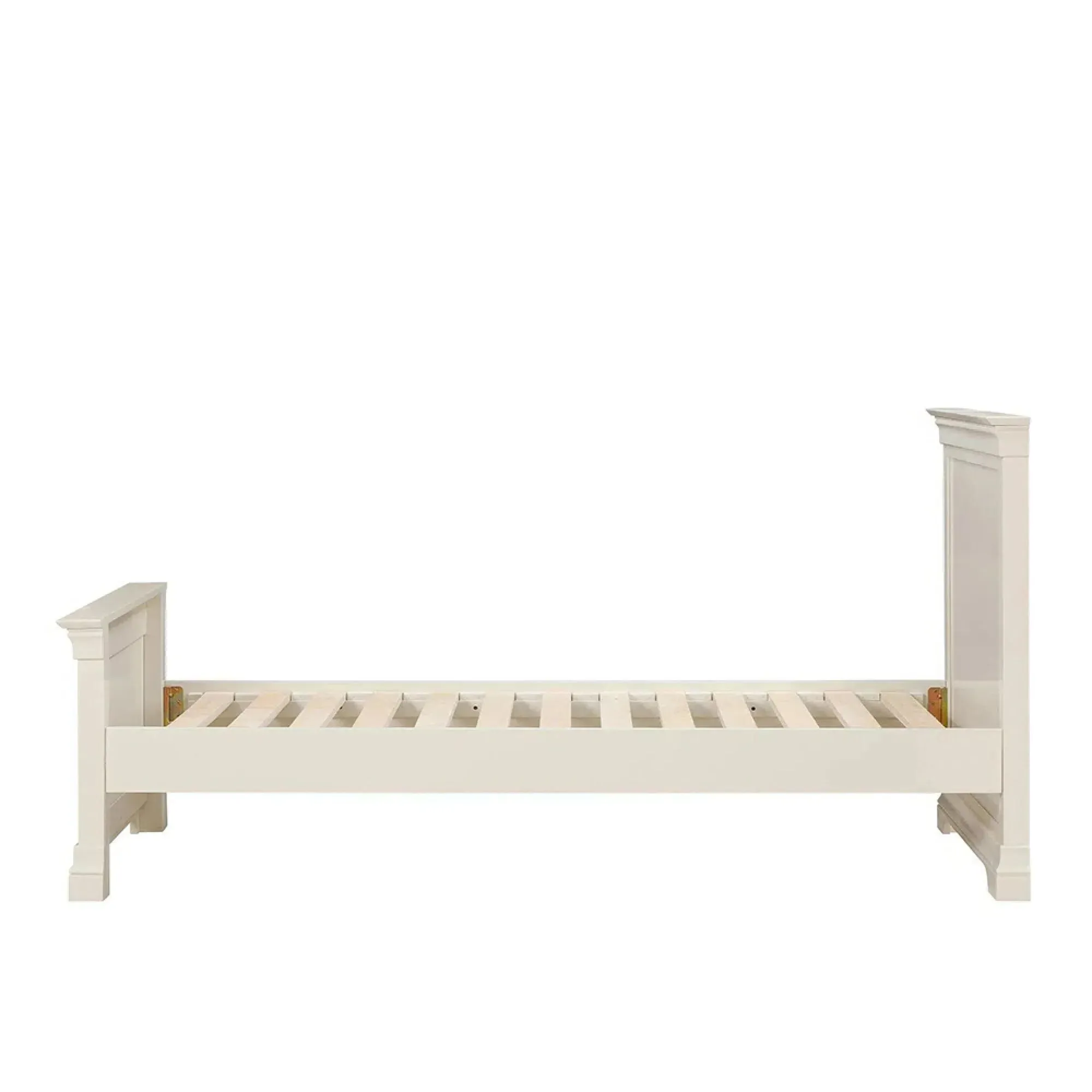 Paisley High Foot End Bed Frame - Cream