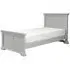 Paisley High Foot End Bed Frame - Grey