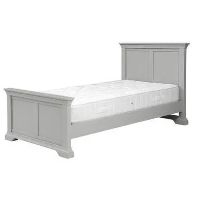 Paisley High Foot End Bed Frame - Grey image