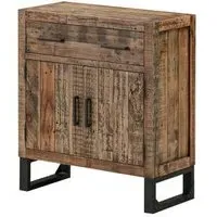 Preston 2 Door Small Sideboard - Rustic