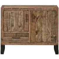 Preston 2 Door Small Sideboard - Rustic