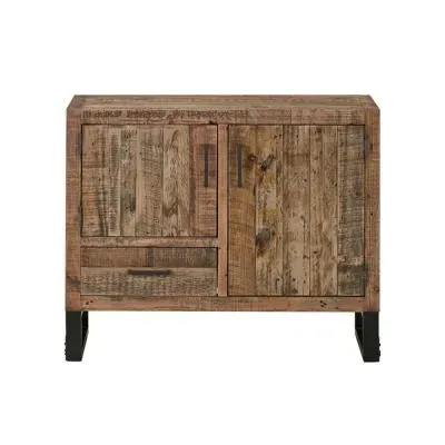 Preston 2 Door Small Sideboard - Rustic