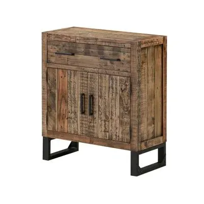 Preston 2 Door Small Sideboard - Rustic image