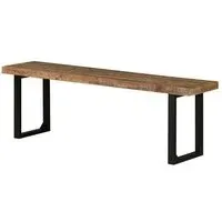 Preston Dining Bench - Rustic