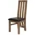 Aaron Dining Chair - Dark Brown, Oak