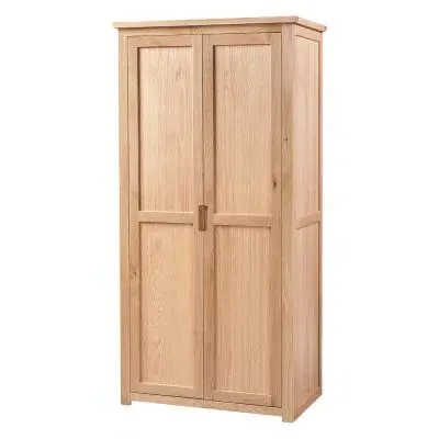 Berkeley 2 Door Wardrobe - Natural Oak image