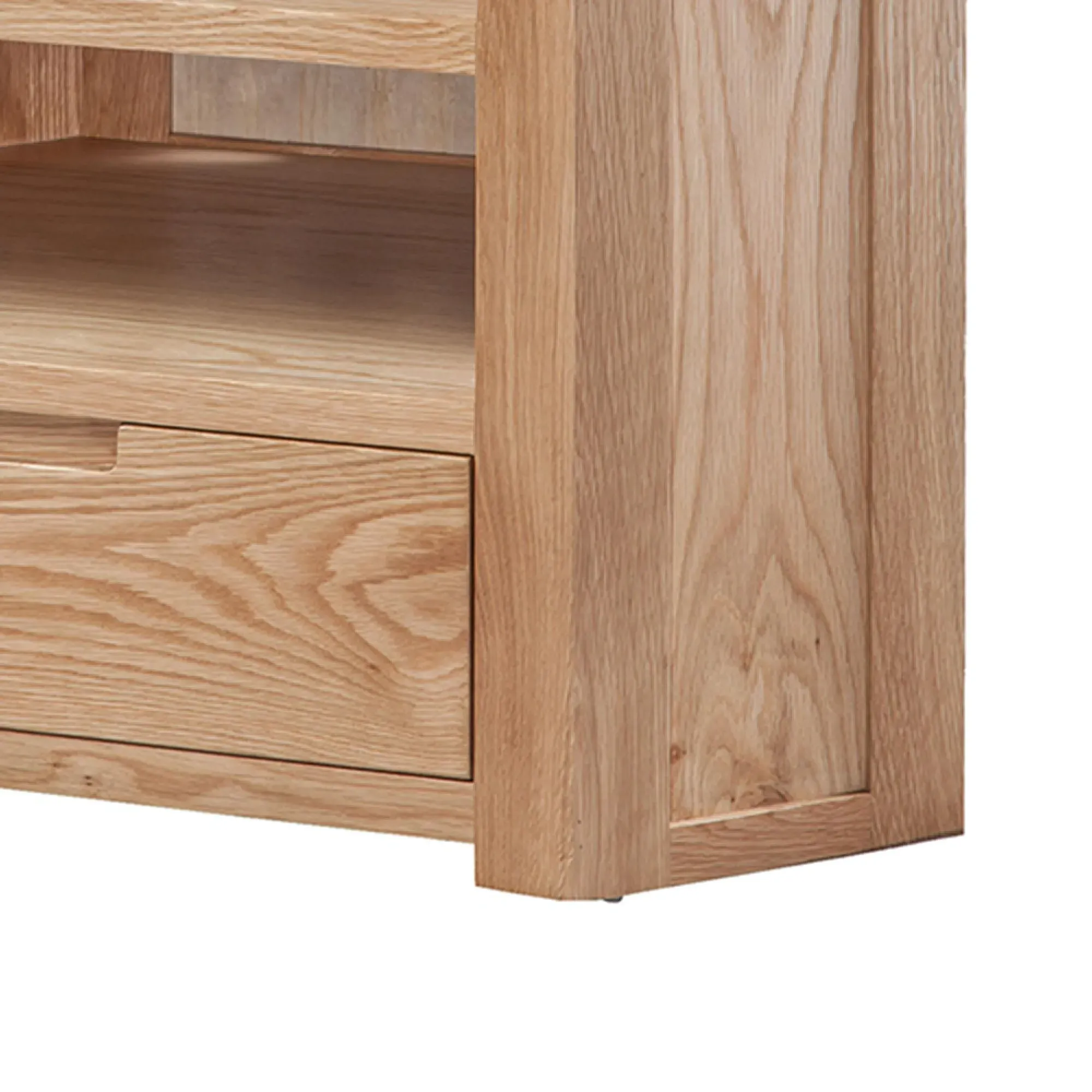 Berkeley Corner TV Cabinet - Natural Oak