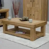 Bordeaux Oak Coffee Table - Lacquered