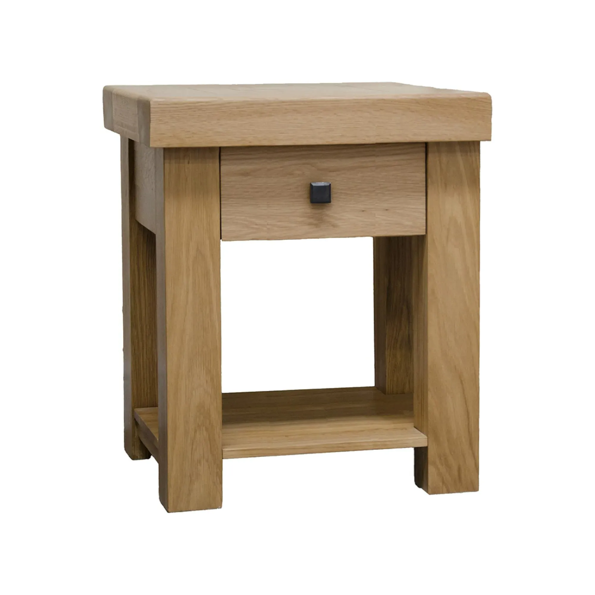 Bordeaux Oak Lamp Table - Lacquered