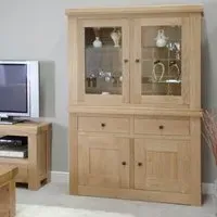 Chunky Oak Dresser - Lacquered