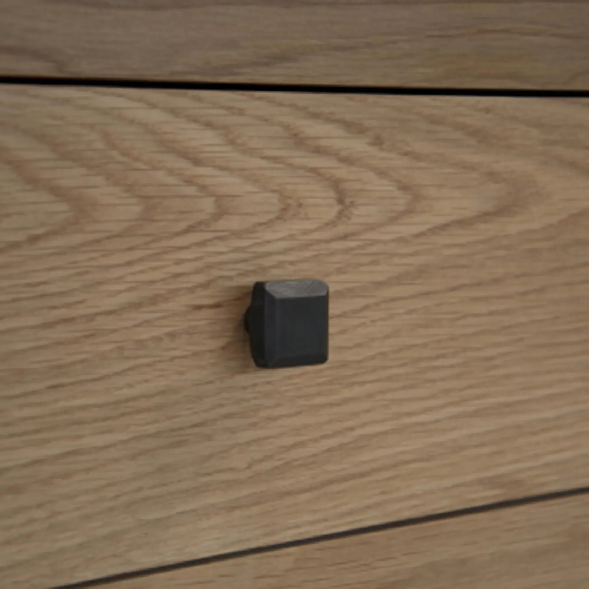 Chunky Oak Medium Sideboard - Lacquered