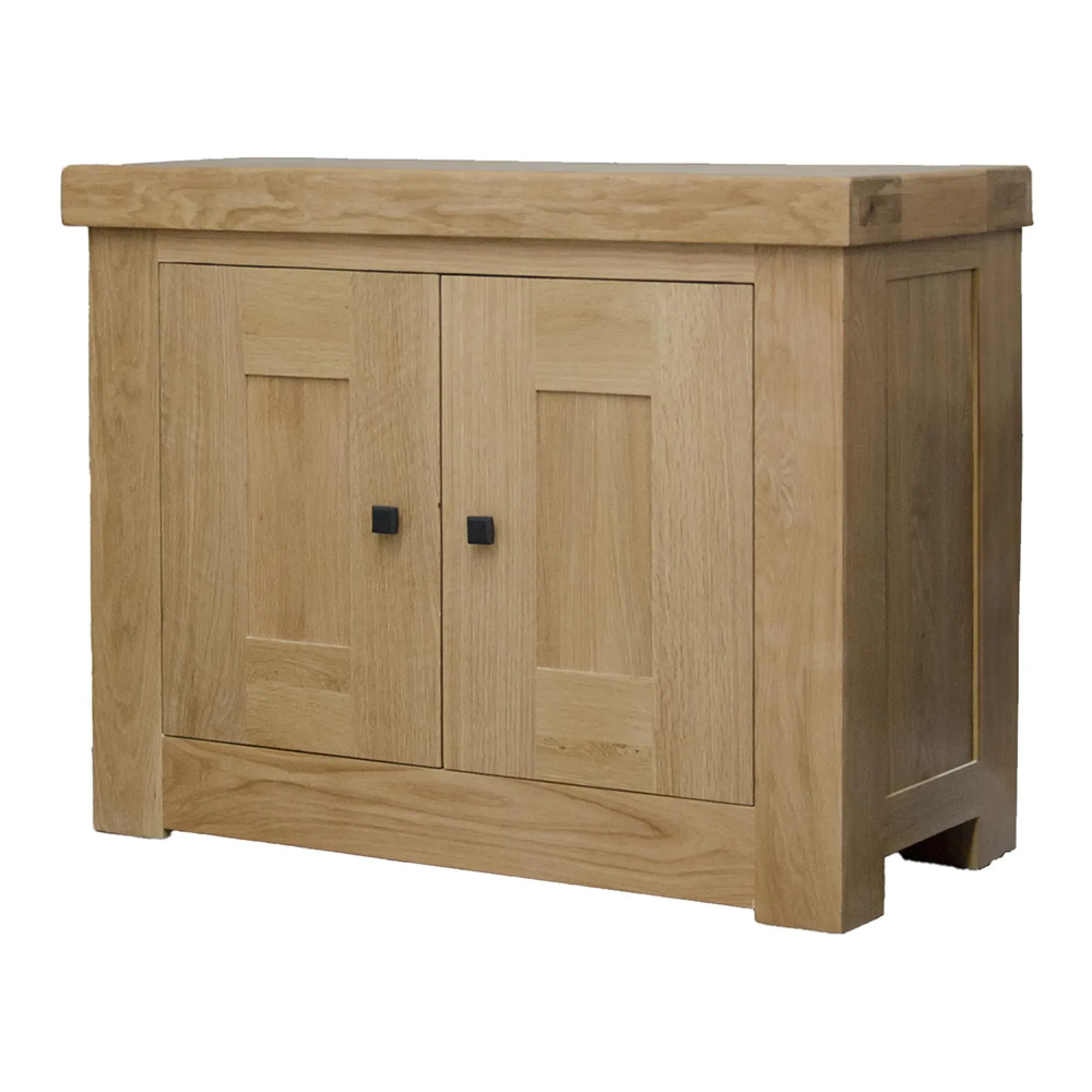 Chunky Oak Occasional Cupboard - Lacquered