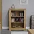 Chunky Oak Small Bookcase - Oak