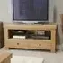 Chunky Oak TV Unit - Lacquered