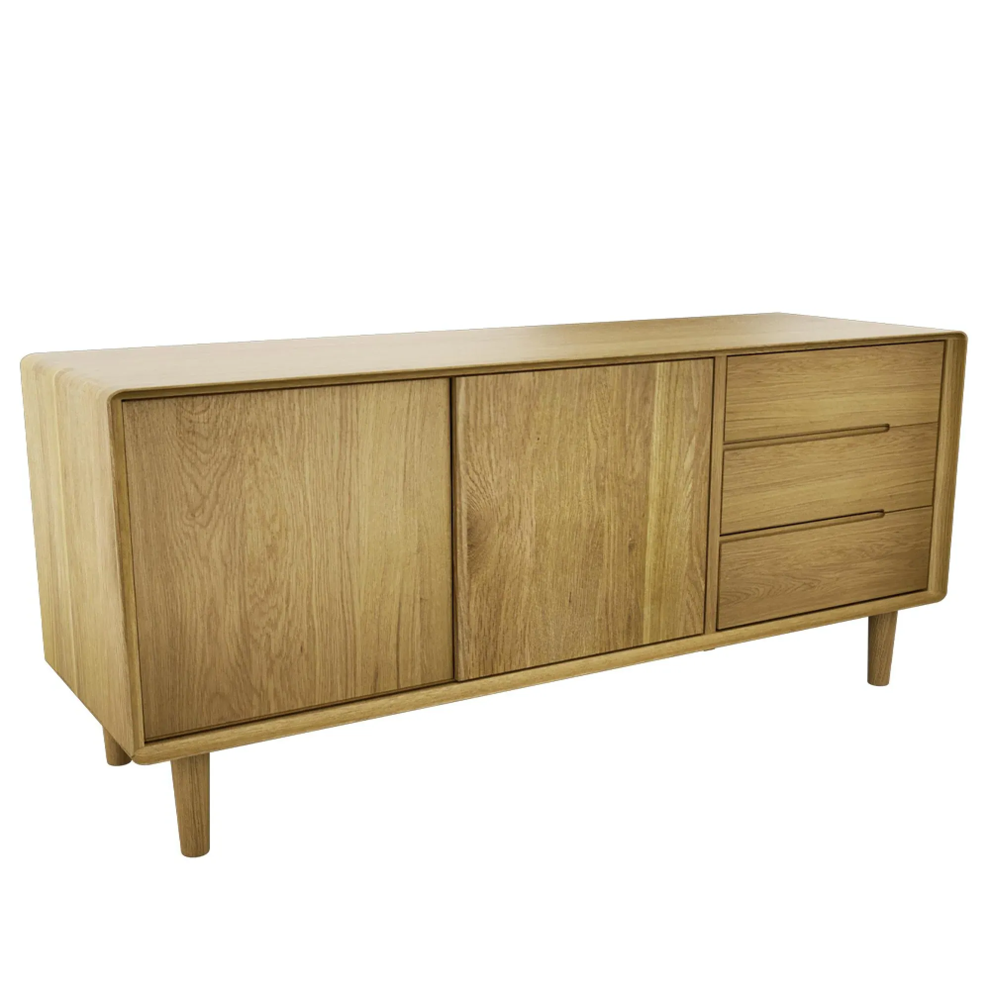 Danish Oak Extra Large Sideboard - Lacquered