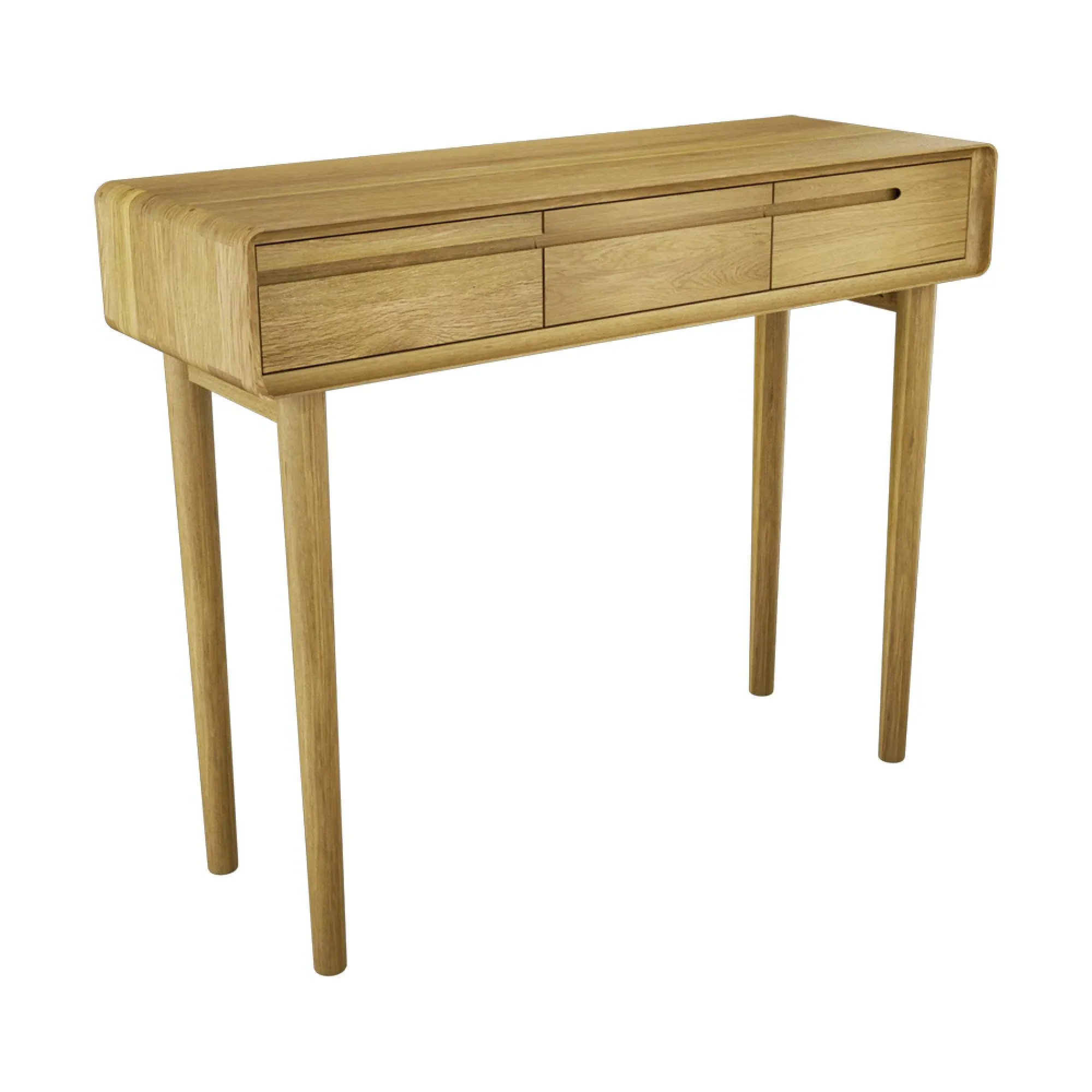 Danish Oak Hall Table - Lacquered