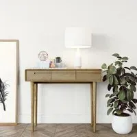 Danish Oak Hall Table - Lacquered