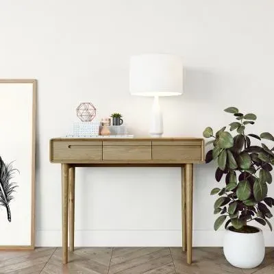 Danish Oak Hall Table - Lacquered image