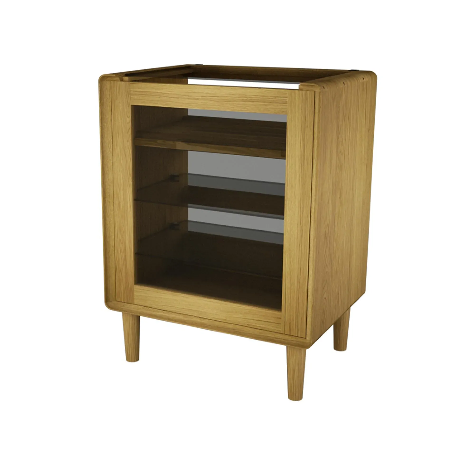 Danish Oak Hifi Unit - Lacquered