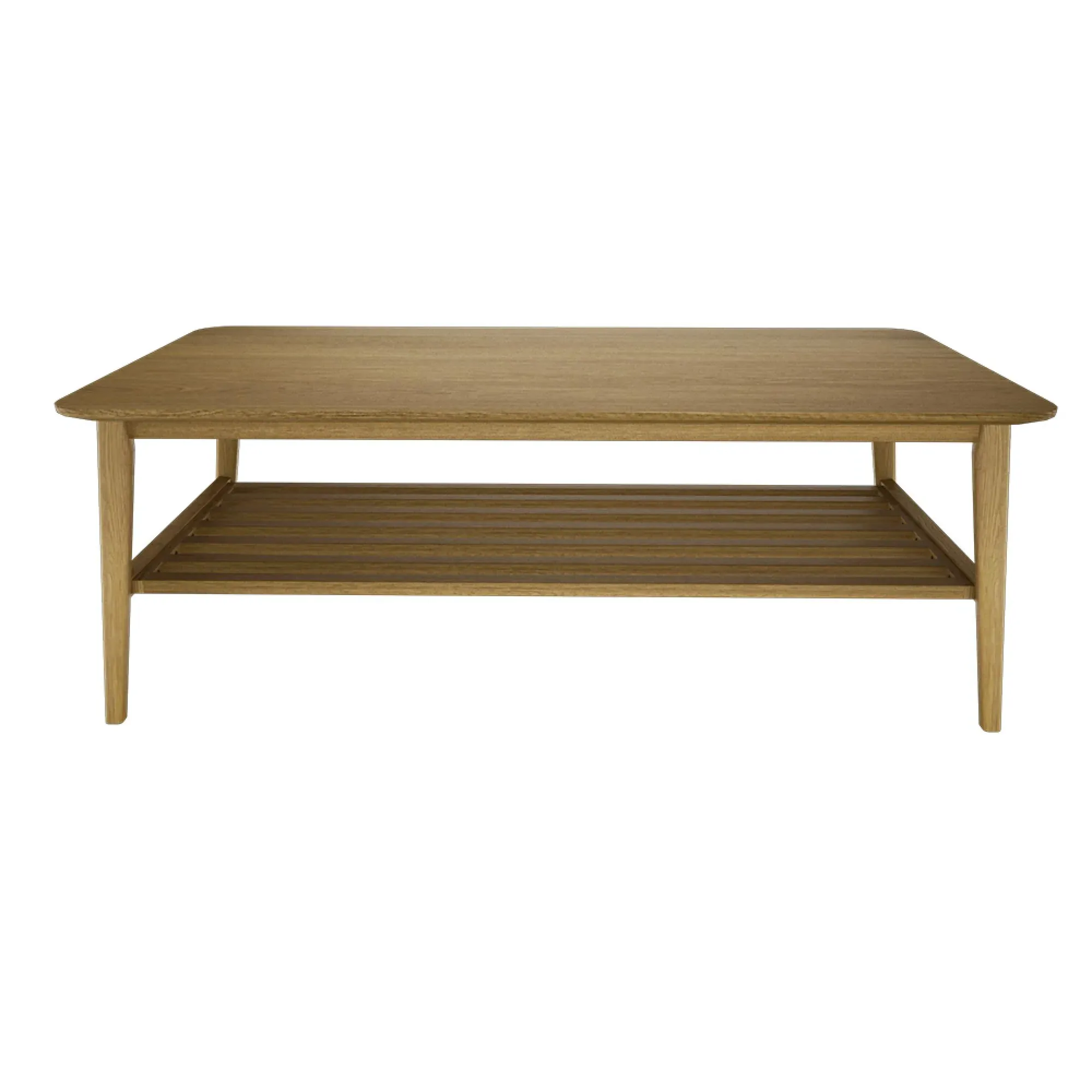 Danish Oak Large Coffee Table - Oak