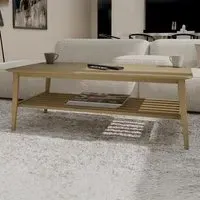 Danish Oak Large Coffee Table - Oak