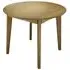 Danish Oak Round Dining Table - Lacquered