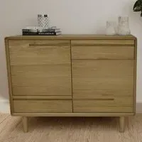 Danish Oak Small Sideboard - Lacquered