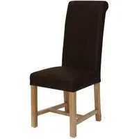 Henry Dining Chair Set of 2 - Expreso, Leather