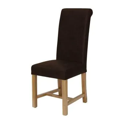 Henry Dining Chair Set of 2 - Expreso, Leather