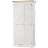 Kingscote 2 Door Wardrobe - Oak, Painted
