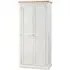 Kingscote 2 Door Wardrobe - Oak, Painted